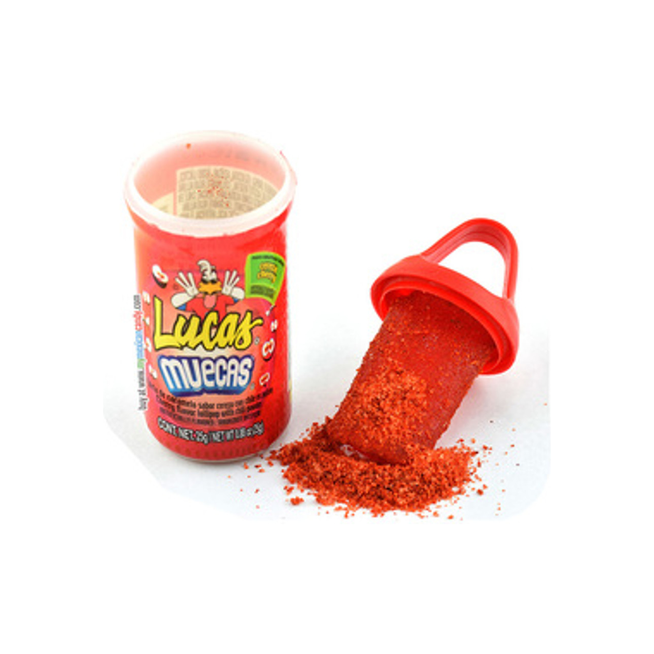 LUCAS Meucas Cherry Lollipop & Powder - 25g (MEXICO)