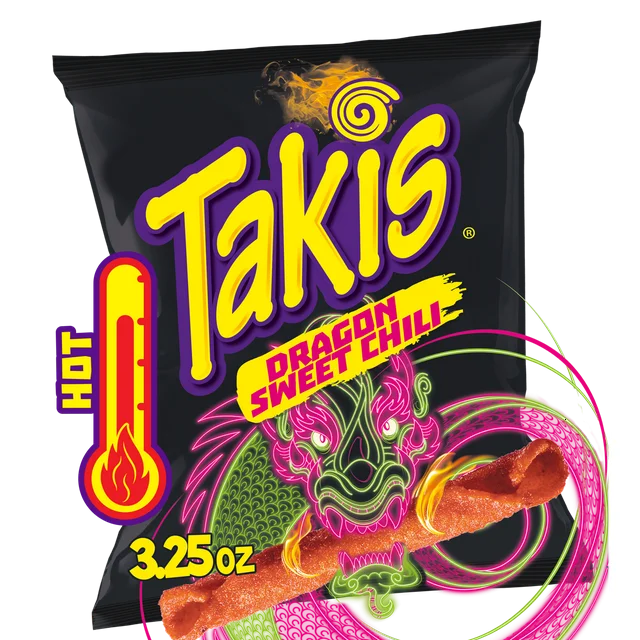 BARCEL Dragon Sweet Chili Takis - 92g (MEXICO)