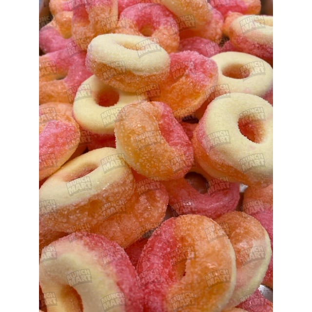 FREEZE DRIED Peach Rings - 40g (AUSTRALIA)