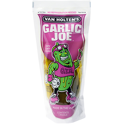 VAN HOLTEN Garlic Joe Pickle In A Pouch - 196g (USA)