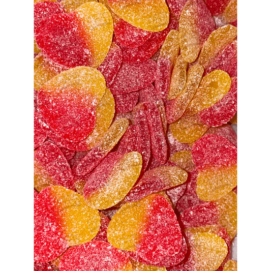 PICK & MIX Peach Hearts - 100g+ (AUS)